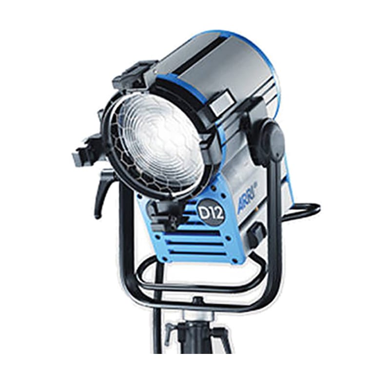 Arri 1200W True Blue D12 HMI Daylight Set with Barndoor 1a
